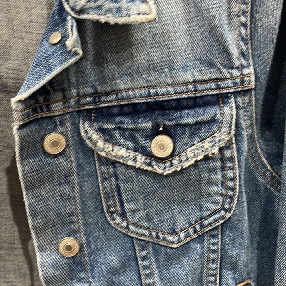 Designer denim jacket - Picture 3 of 4